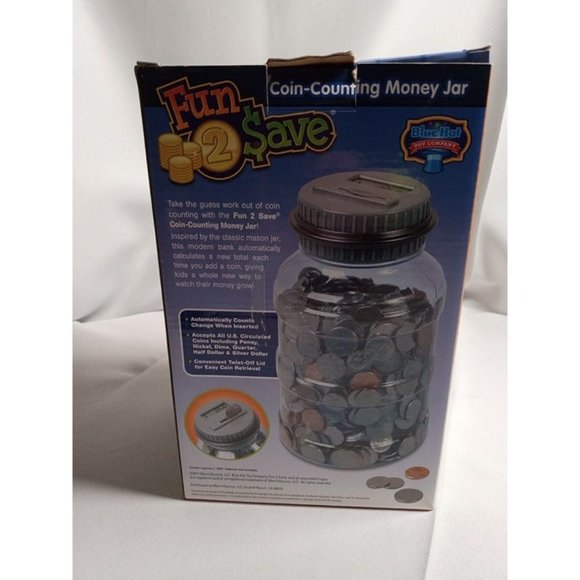 Fun 2 Save Kids Money Bank New with Box (10a2) - Picture 3 of 6